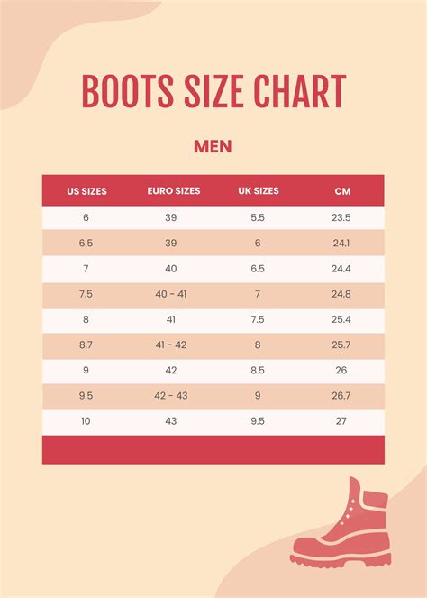 burberry snow boots size chart